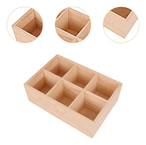 Soporte De Pintura De Soporte De Lápiz De Madera 6