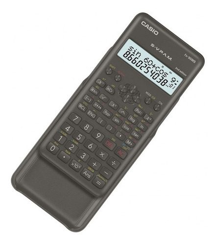 Imagen 1 de 2 de Calculadora Científica Casio Fx-95ms Segunda Edición Color Negro
