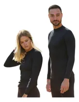 Comprar Remera Termica Unisex Black Manga Larga Primera Piel Yakka