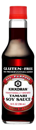Soja Tamari Salsa De Soya Sin Gluten Free Kikkoman 296 Ml.