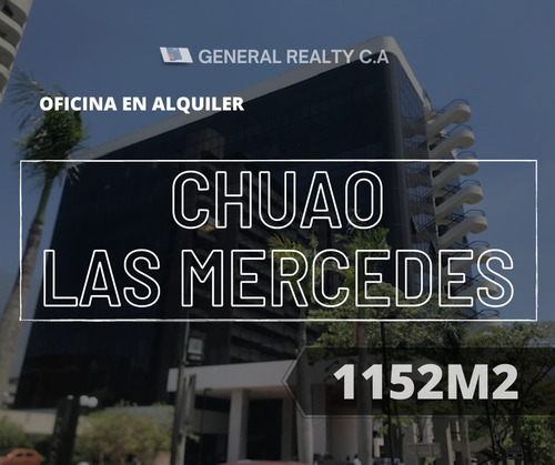 Oficina En Alquiler Chuao-las Mercedes 1152 M2