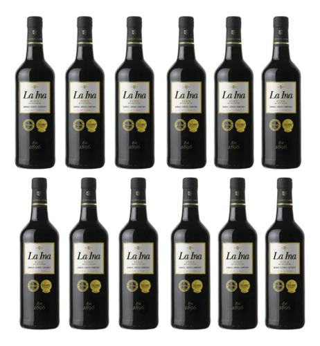 Pack De 12 Jerez La Ina Fino 750 Ml