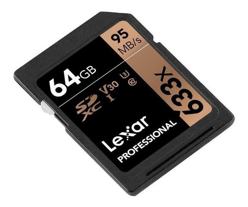 Tarjeta de memoria Lexar LSD64GCB1-633 Professional 633x 64GB