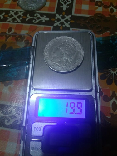 Moneda Patacon 1882 1 Peso Replica De Plata Canto Parlante