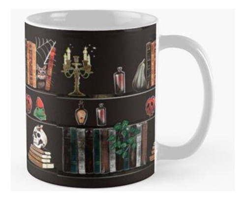 Taza Estantería De Halloween De Otoño Calidad Premium