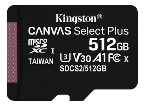 Tarjeta De Memoria Flash Kingston Technology Canvas Select P