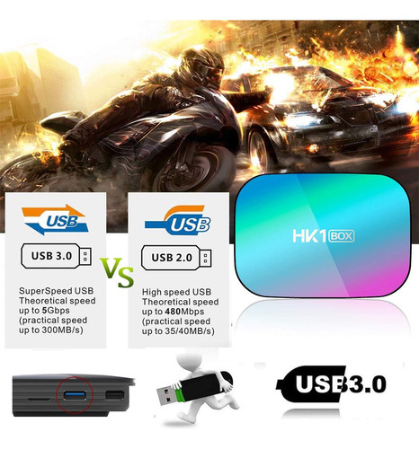 Android 90 Tv Box Hk1 Box Android Tv Box 4 Gb Ram 64 Gb Rom,