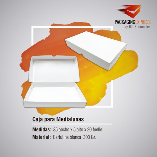 Cajas Para Medialunas Una Docena Pack X 50 Unid Delivery