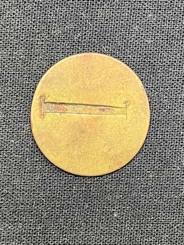 Imagen 3 de 4 de Ficha - Lata - Bronce - Sin Valor - Modulo 24 - Barra