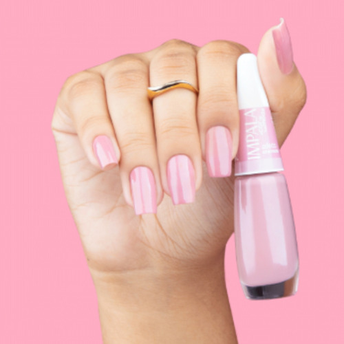 Esmalte Impala Coleção A Cor Da Sua Moda Unha Afeto Cremoso