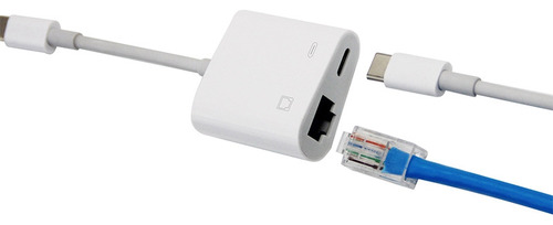 Ypz Adaptador Ethernet C Otg Usb C A Rj45 Ethernet Lan