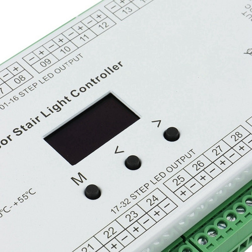 Controlador De Luz De Escalera Con Sensor Pir Es32 De 32 Can