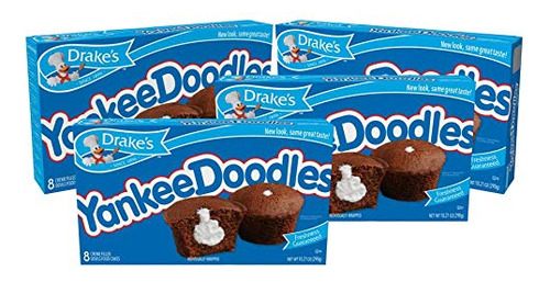 Drake's Yankee Doodles®, 32 Cupcakes De Comida Rellenos De C