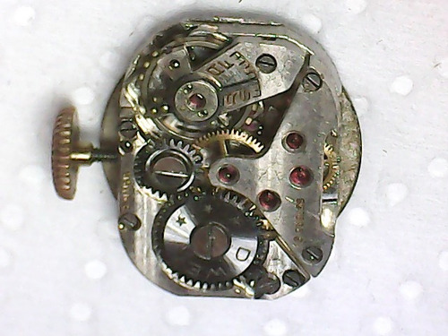 Maquina Reloj A Cuerda Ancora Diwen Antiguo.