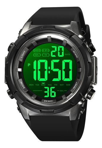 Reloj Hombre Skmei 1845 Caja Ø51mm - Impacto Malla $$$ Fondo Tn