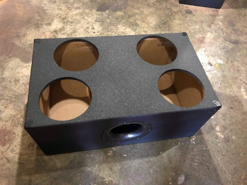 Cajon Para 4 Woofers De 10 Pulgadas 