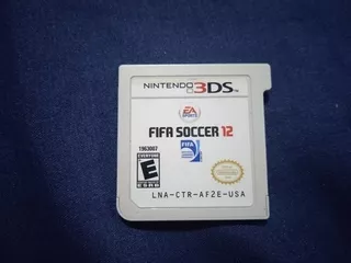 Fifa Soccer 12 Solo Tarjeta Para Nintendo 3ds