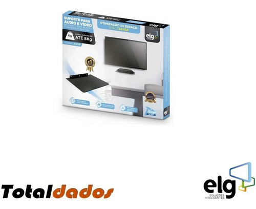 Imagem 3 de 4 de Suporte De Parede Para Dvd Decodificador Sky Net De Parede