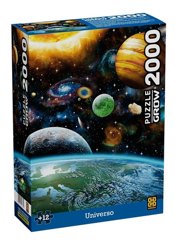 Quebra Cabeça Puzzle 2000 Peças Universo Grow