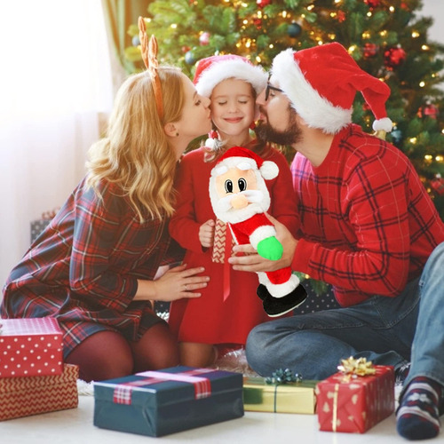 - Twerking Papá Noel Bailarín Peluche Felpa Juguete Navidad