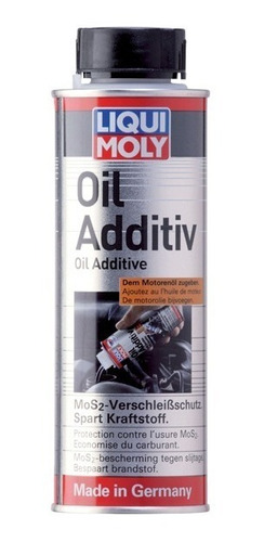 Imagen 1 de 1 de Liqui Moly Oil Additiv Antifriccion Motor 300ml	