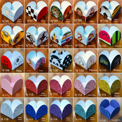 Imagem 5 de 8 de 400 Forminhas Pétalas + 400 Tapetinhos Para Doces Festa Nº9