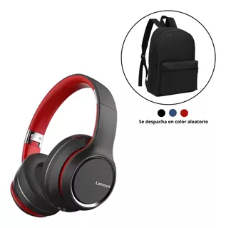 Audifonos Bluetooth Lenovo Hd200 +mochila Portalaptop Regalo