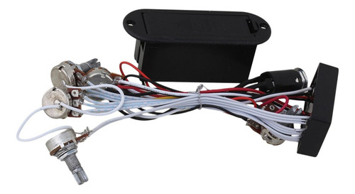 Pickup Preampli Equalizer Active Eq De 3 Bandas Para Guitarr