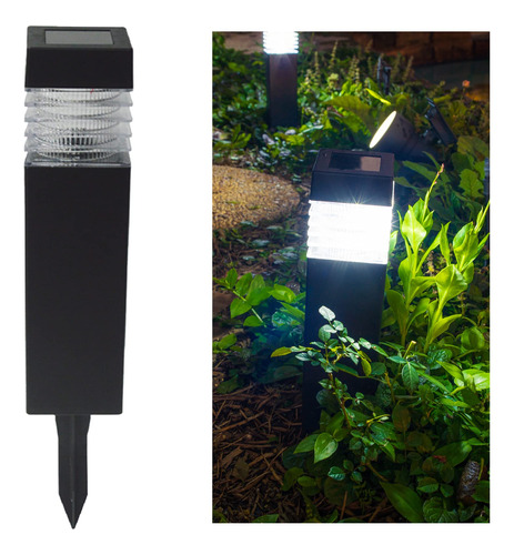 Crosslight Columna Solar Led Para Camino Resistente Blanco 4