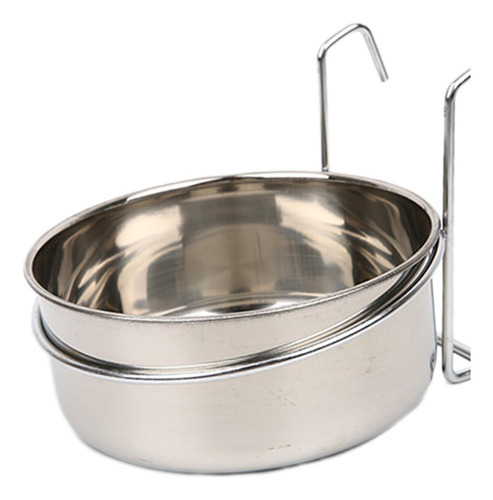 Cuenco De Acero Inoxidable Para Perros, Diámetro 18cm