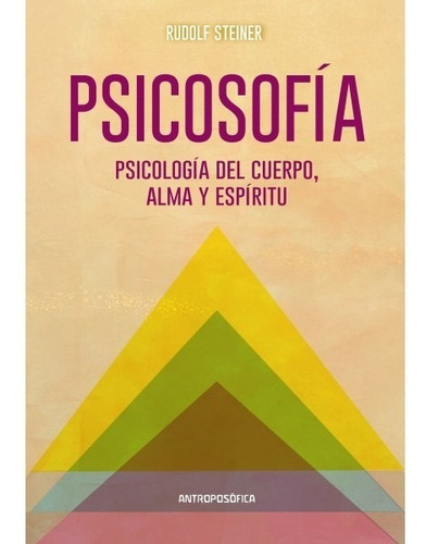 Libro Psicosofía - Rudolf Steiner - Editorial Antroposófica