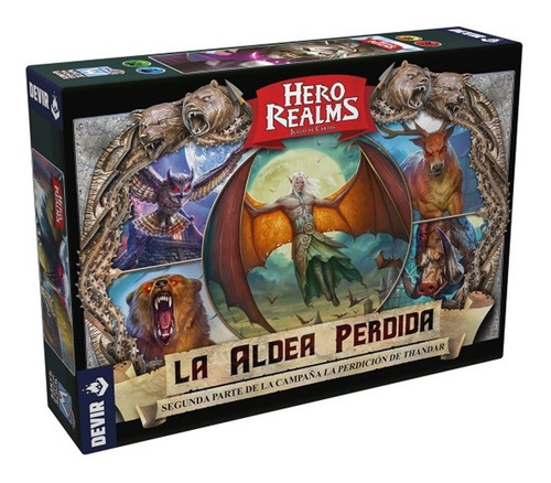 Juego De Mesa Hero Realms Expansion La Aldea Perdida Nuevo