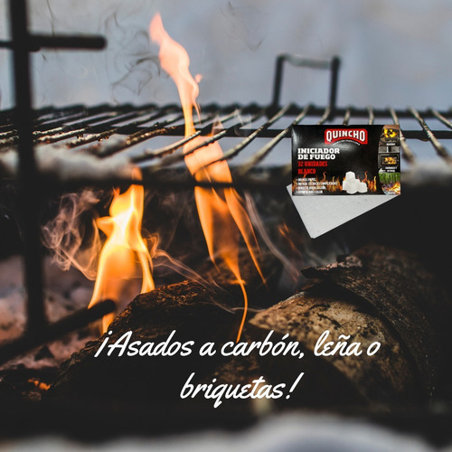 Imagen 4 de 8 de Iniciador De Fuego Para Parrilla Chimenea Caja Master White