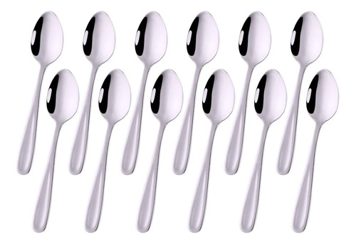 12 Piezas Demitasse Cucharas De Café Espresso, Baikai Mini C