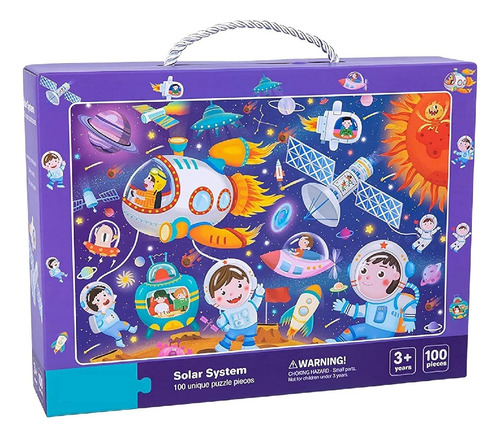 Rompecabezas Puzzle 100 Piezas Diseños Para Niños 71 X 48cm