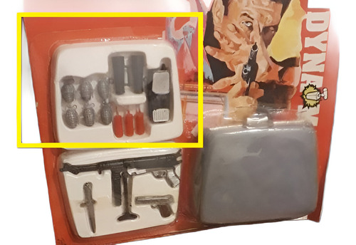 Temerario Dynaman Valija Action Man Gi Joe 12 Pulgadas (Usado)