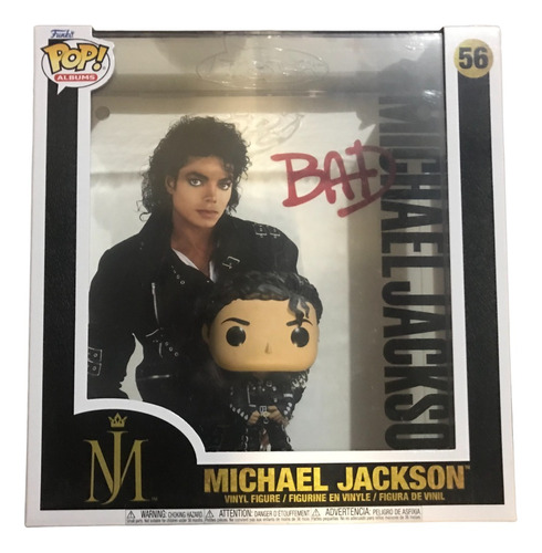 Funko Original De Michael Jackson 56 - Albums Bad