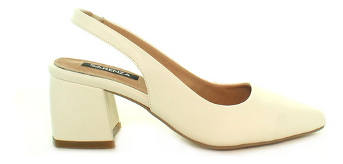 Zapatillas Con Tacon Sarenza Con Elastico N