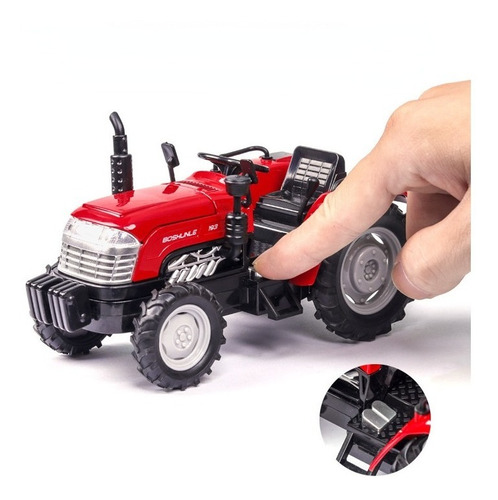 Juguetes Infantis Tractor Agrícola 1:32 Carrinho Fazend [u]