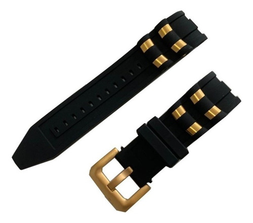 Zx Pulseira Para Invicta Pro Diver Silicone Completa +