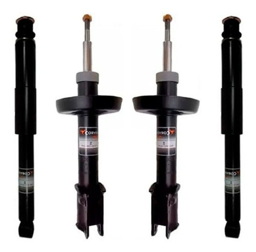 Imagen 1 de 7 de Kit De 4 Amortiguadores Corsa Corven Plus