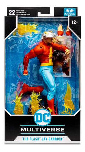 Figura De Acción Articulada Flash Jay Garrick Dc Multiverse 