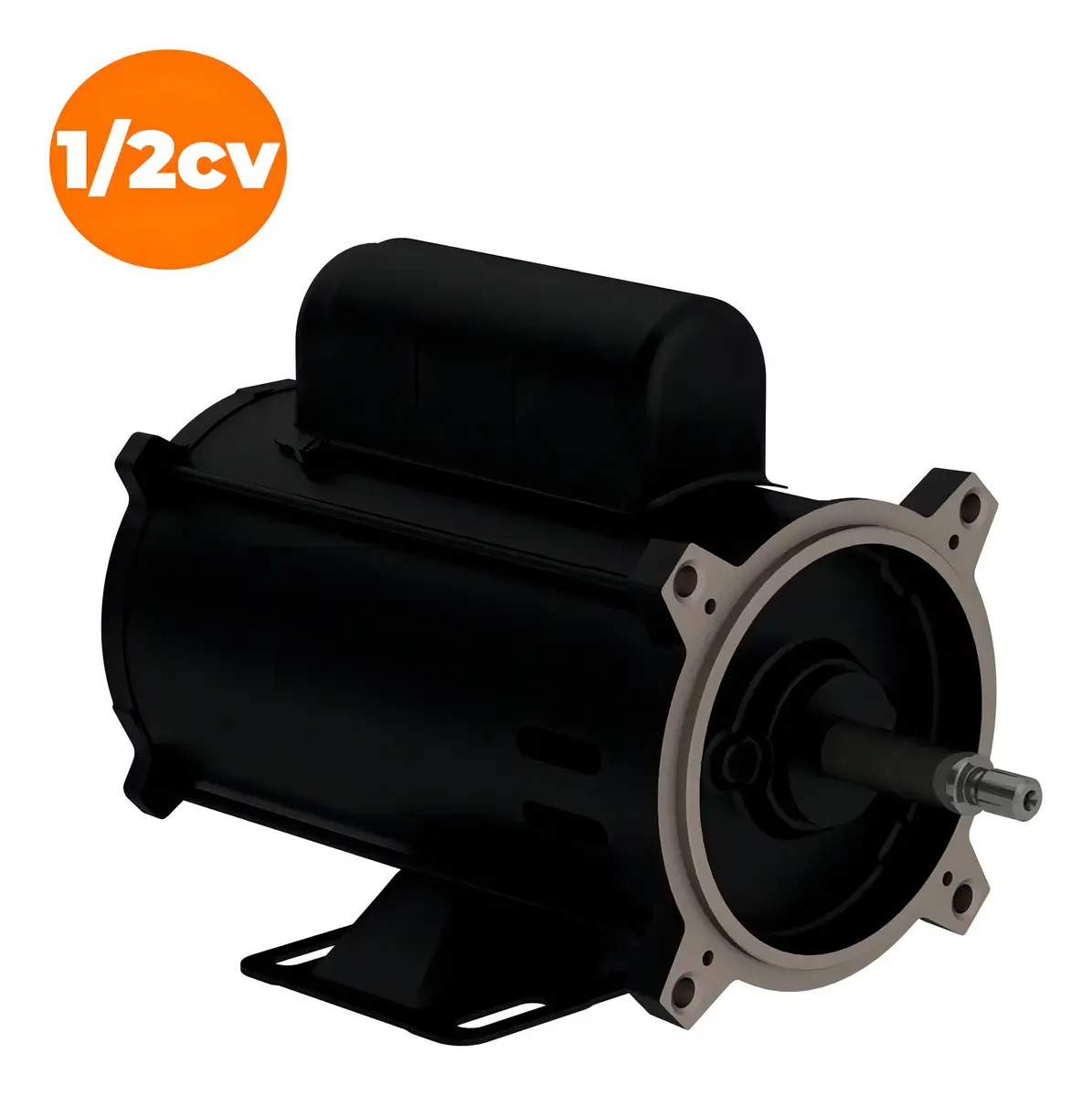 Weg Motores W48J preto 110V/220V 0.5 hp