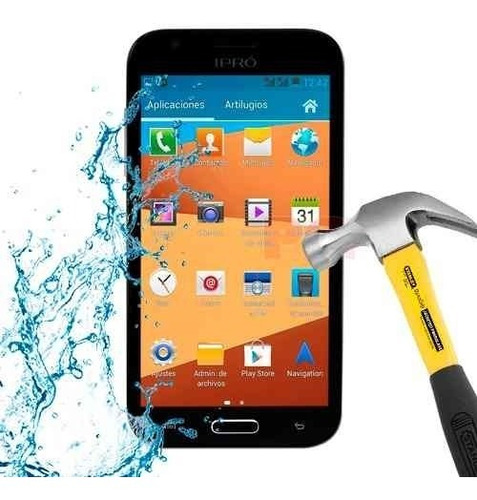 Imagen 4 de 6 de Lamina Protector Pantalla Anti-shock Ipro V5