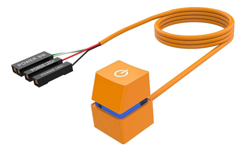 Switch De Sobremesa Pc Botón De Interruptor Remoto Externo