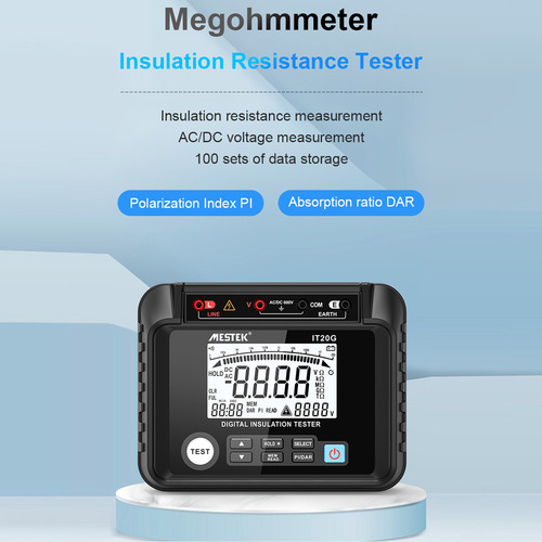 Medidor Digital De Voltaje Del Medidor De Resistencia De Ais