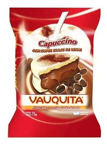 Alfajor Vauquita Capuccino Dulce De Leche 72 Gr Caja X 24u