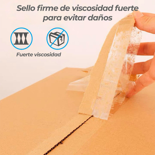Cinta Adhesiva Transparente Gran Adhesion Embalaje 90 Mts - Otec