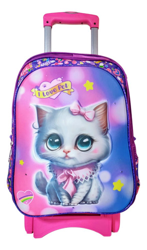 Mochila Lonchera Y Lapicera Primaria Con Llantas O Ruedas (Reacondicionado)