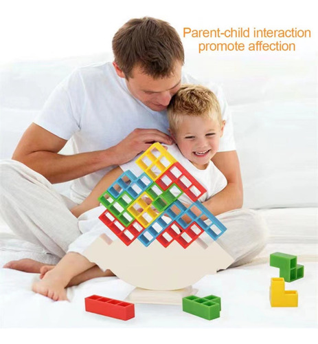 Juego De Equilibrio Educativo Tetris Tower Tetra Tower, 16